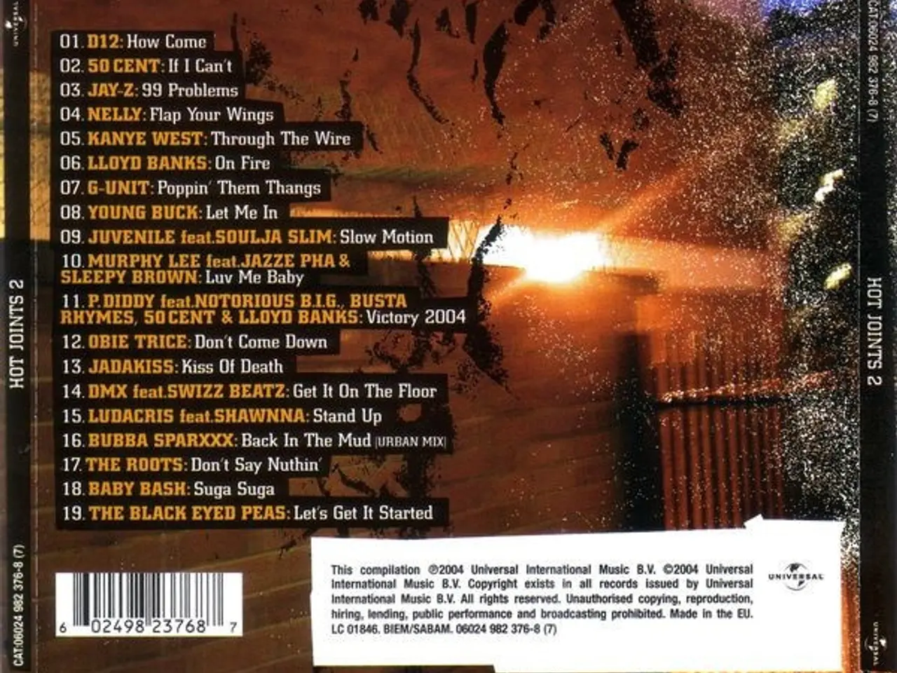Billede 2 - Diverse kunstnere – Hot Joints - Volume 2 - – CD