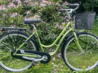 Kildemoes dame med syv gear og lås med nøgle