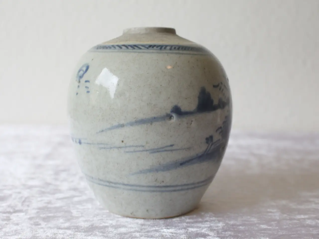 Billede 3 - Kinesisk ingefærvase, ca. 1800 - Qing Dynastiet.