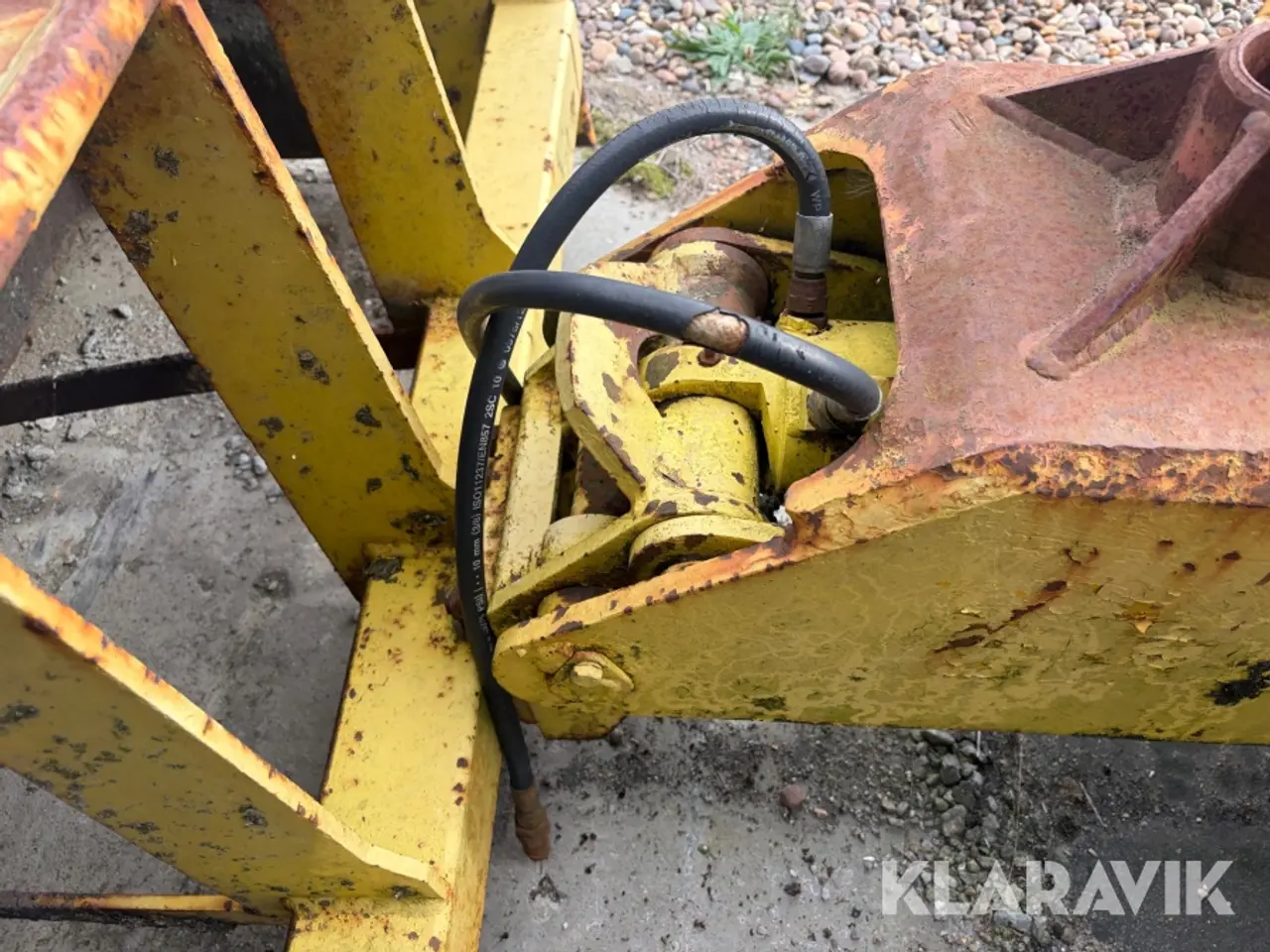 Billede 8 - Jordgrab til kran med klomontering