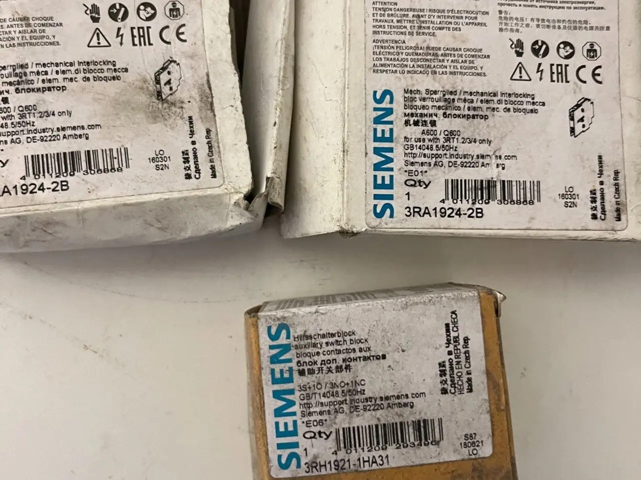 Billede 8 - Siemens Automation parti – 7 stk. – - Breakers