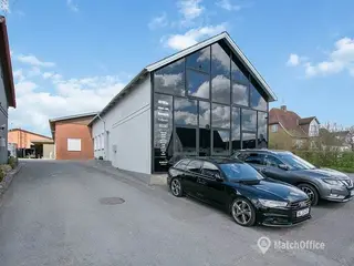 Kontorlokaler med mindre lager i den nordlige ende af Kolding