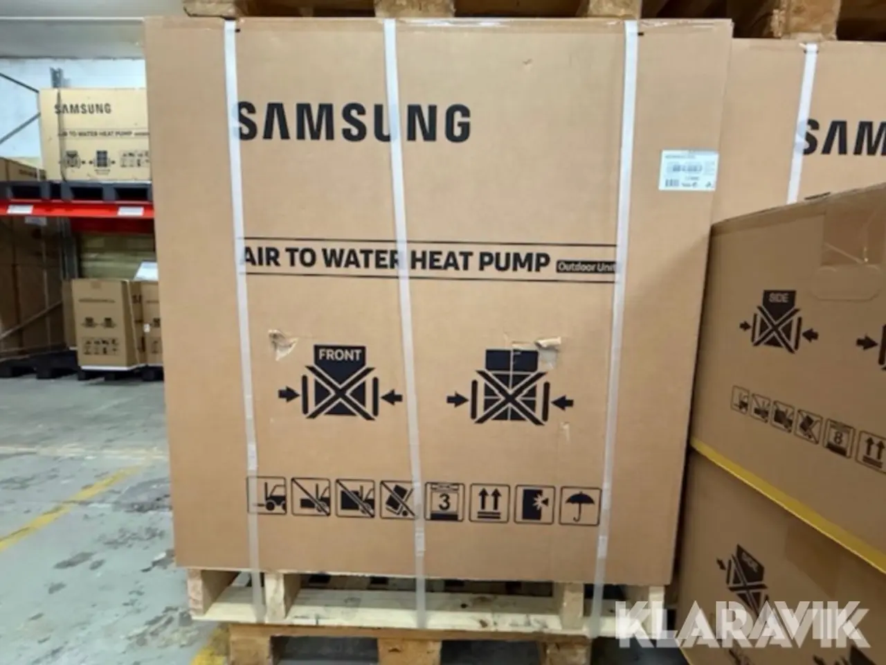 Billede 3 - Varmepumpe luft/vand med indedel Samsung ClimateHub indedel og EHS luft/vand 7 kW split udedel 1 sæt