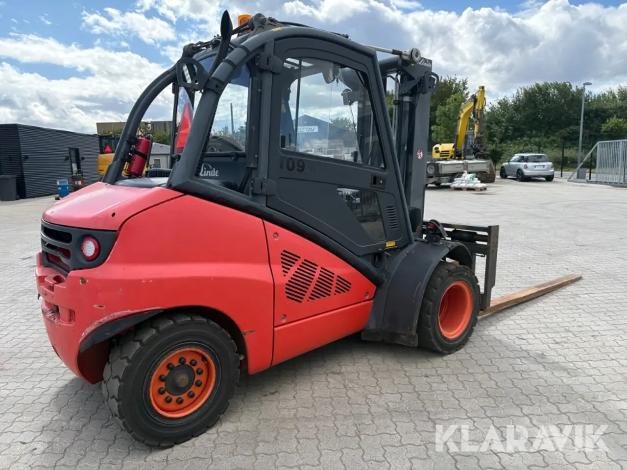 Billede 4 - Gaffeltruck Linde H50D-01