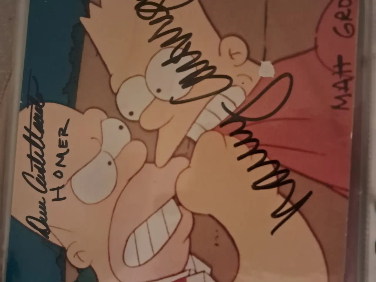Billede 2 - Simpsons autograf