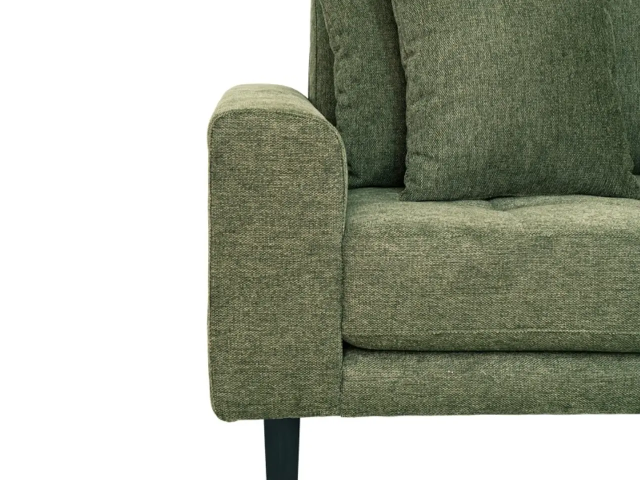 Billede 3 - Lido - Højrevendt Chaiselongsofa - Grøn stof