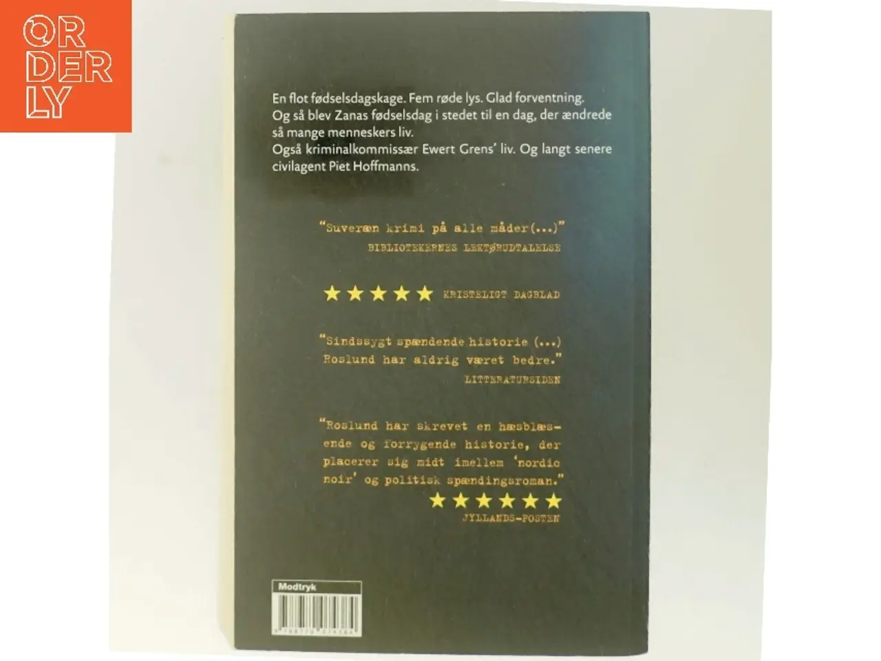 Billede 3 - Anders Roslund: Hun skal leve, Hardback fra Modtryk