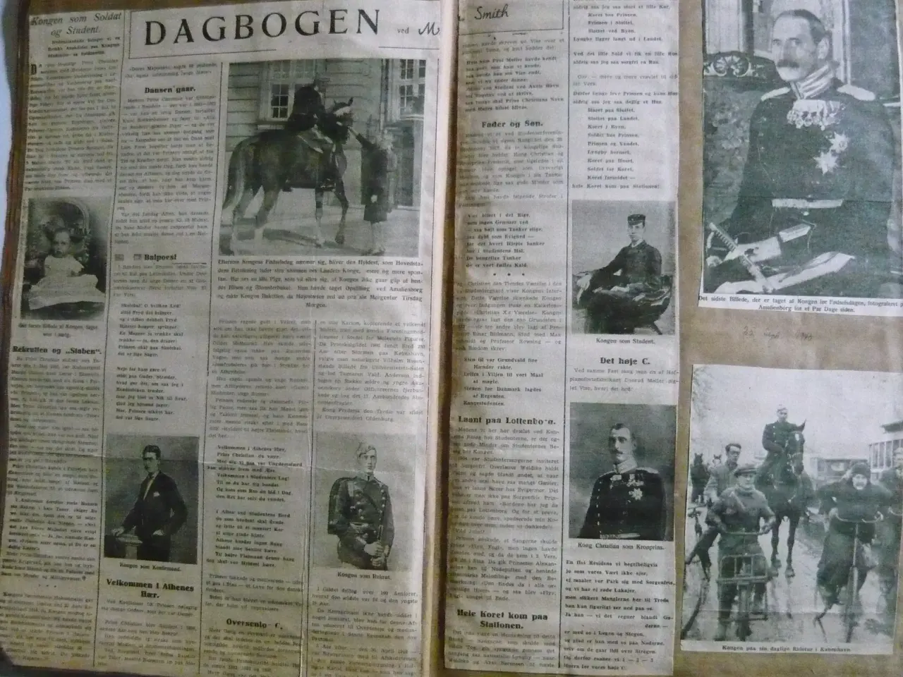 Billede 5 - RIGTIG GAMLE KONGELIGE UDKLIP