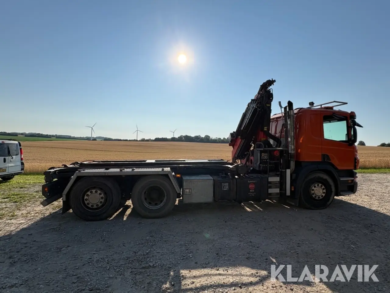 Billede 6 - Lastbil Scania P340 Palfinger PK16502 kran