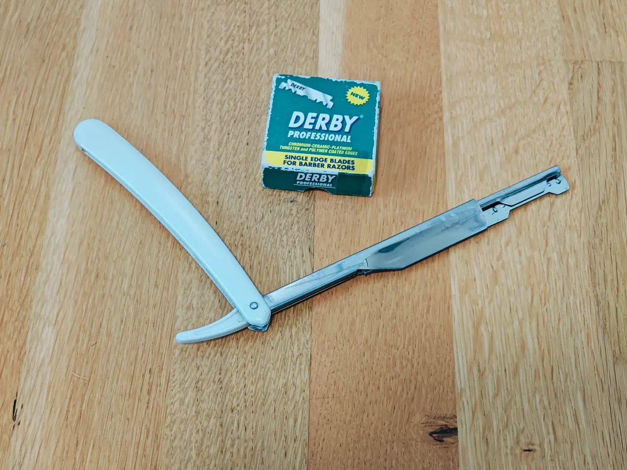 Billede 2 - Taize Straight Razor inkl. blade.
