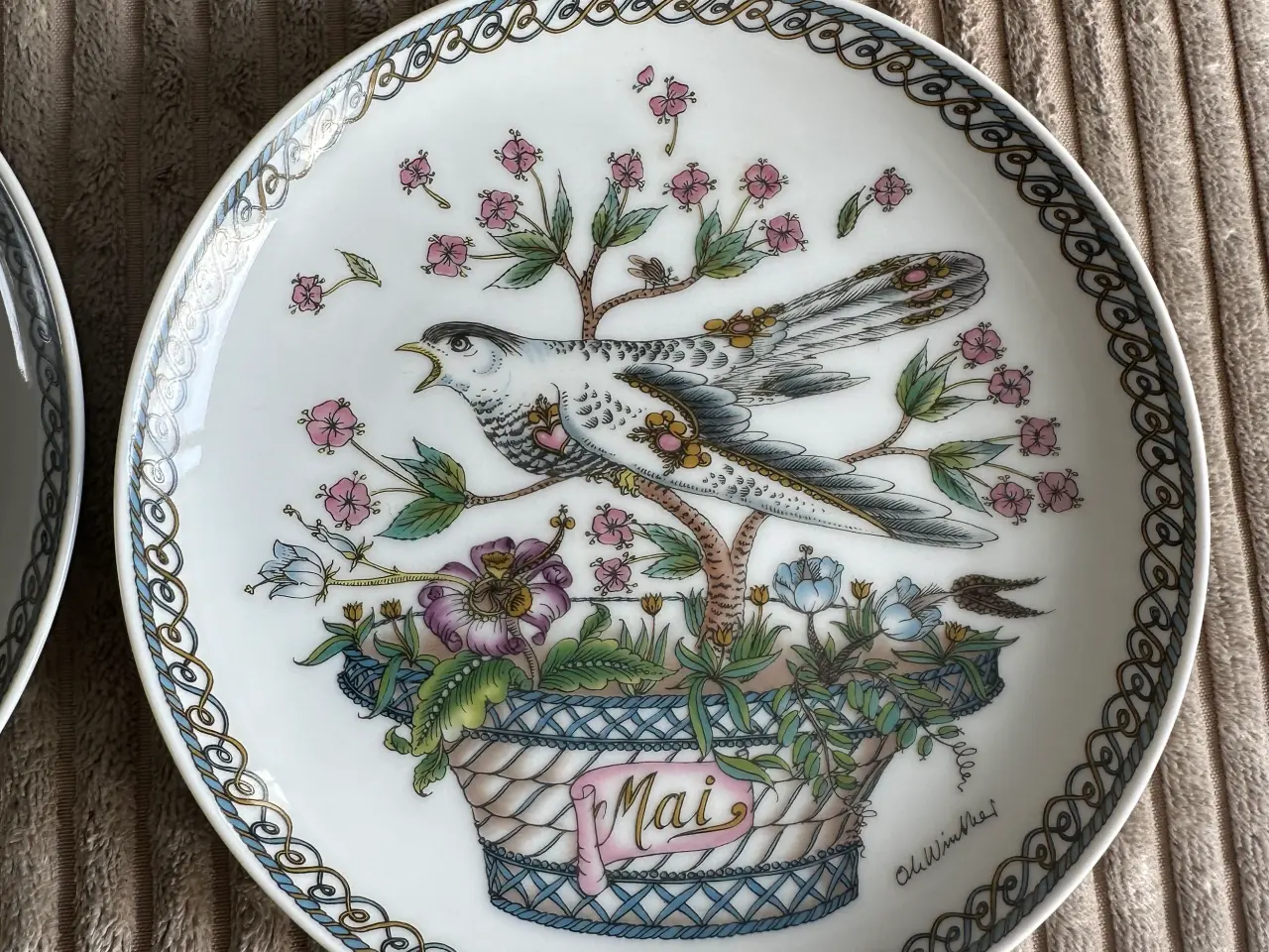 Billede 5 - 11 sjældne Hutschenreuter måneds platter