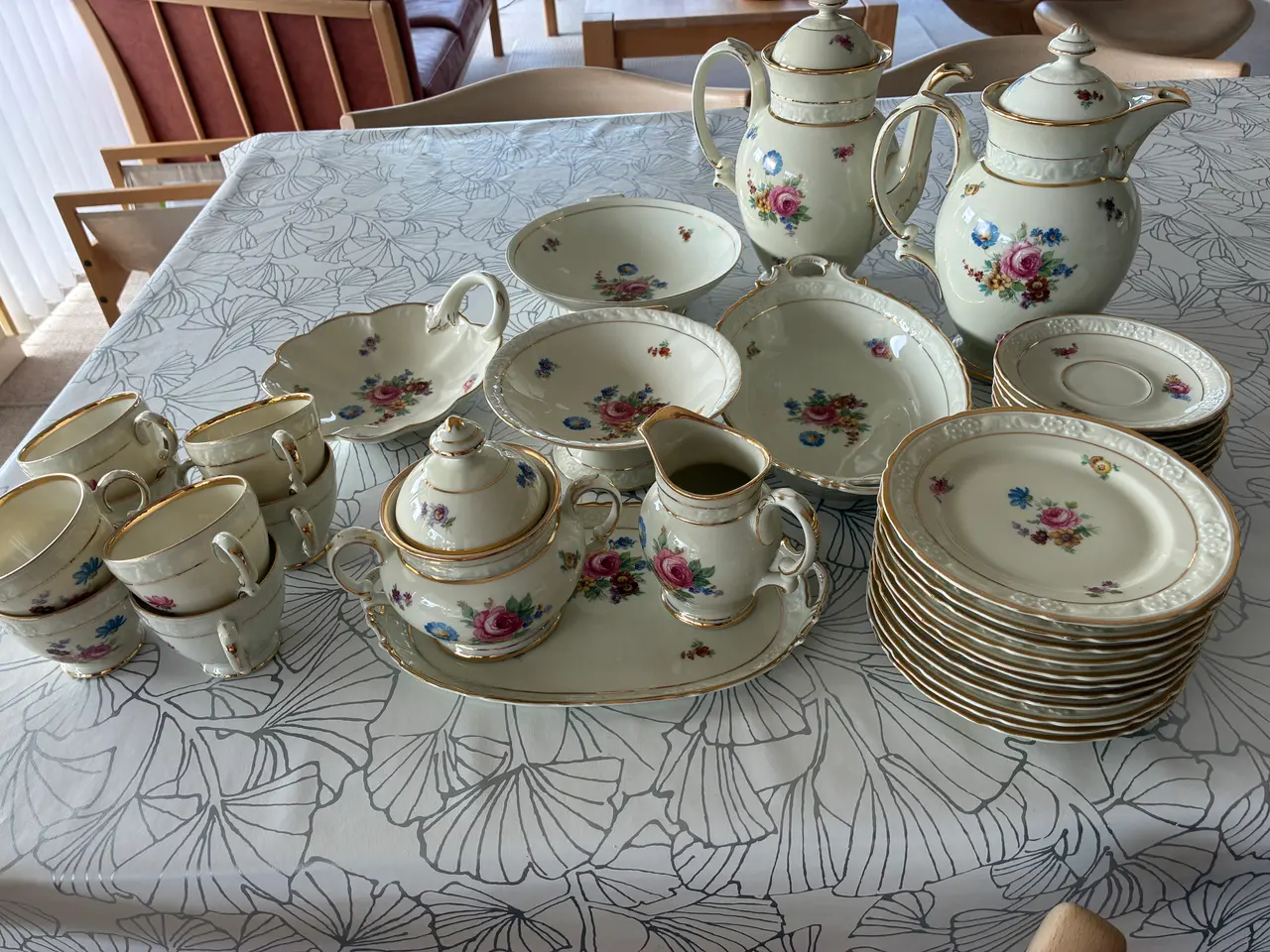 Billede 1 - Guldborg spise, kaffestel og meget andet