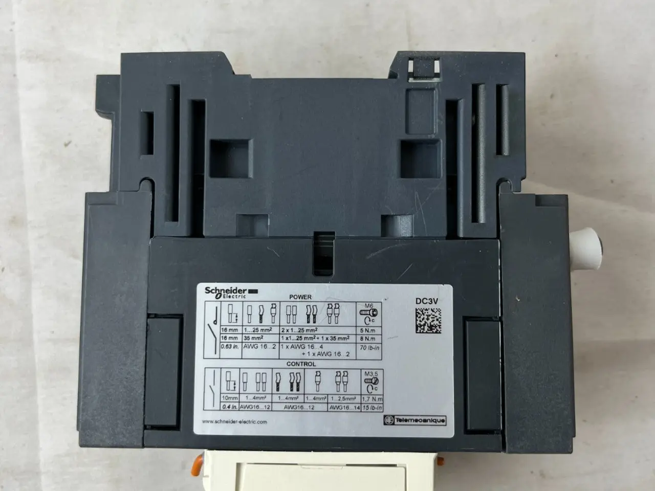 Billede 9 - Schneider LC1D65A TeSys kontaktor 80A 24V DC Coil