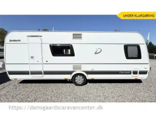 2019 - Dethleffs Camper 560 FMK Dobbeltseng-Køjer-Gulvtemp.-Aircon-Mover-Telt