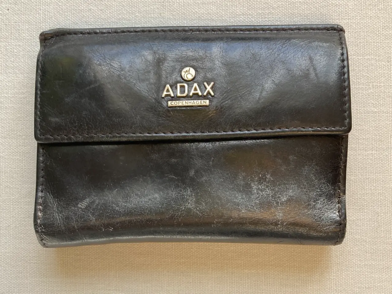 Billede 1 - Adax damepung i sort lækkert skind