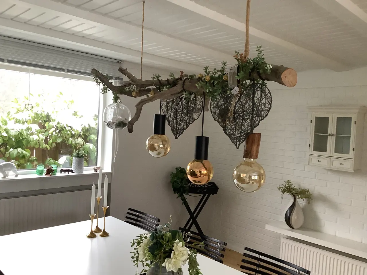 Billede 2 - Loft lampe med Lene Bjerre pynt - 🪷🪻🌼