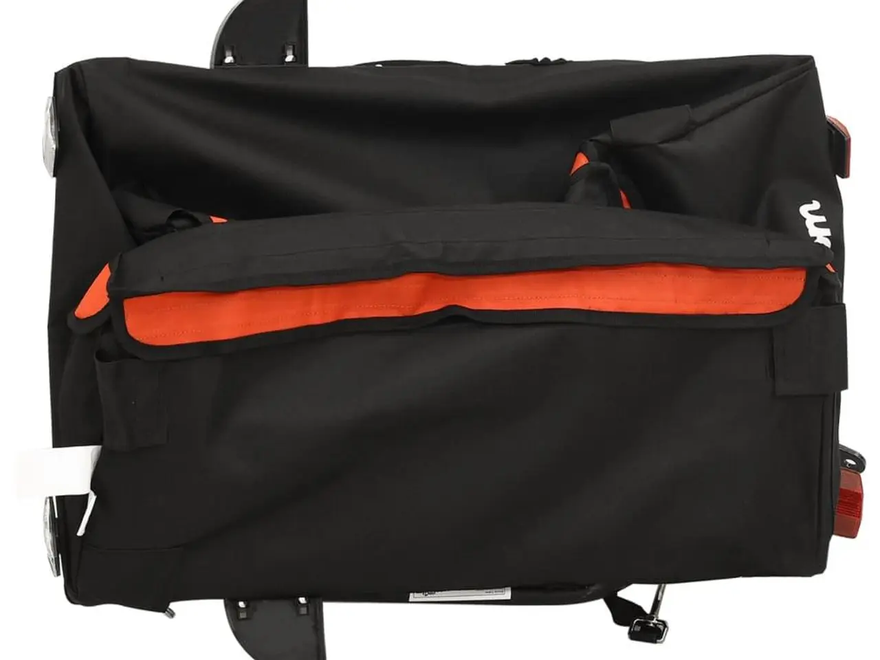 Billede 9 - Cykelanhænger 30 kg - jern, sort og orange