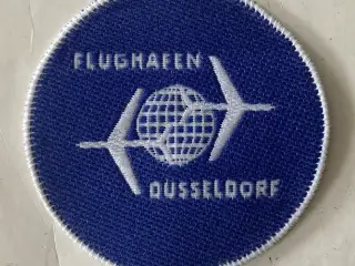 Stofemblem Cap / Kasket Flughafen Düsseldorf