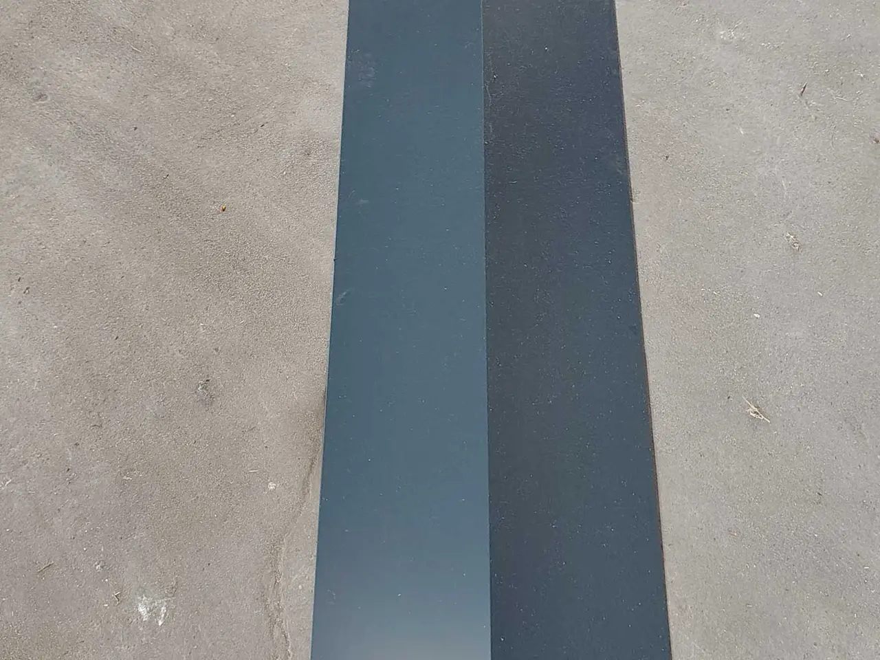 Billede 1 - DS vinkelrygning 2500 mm, sort 8 stk