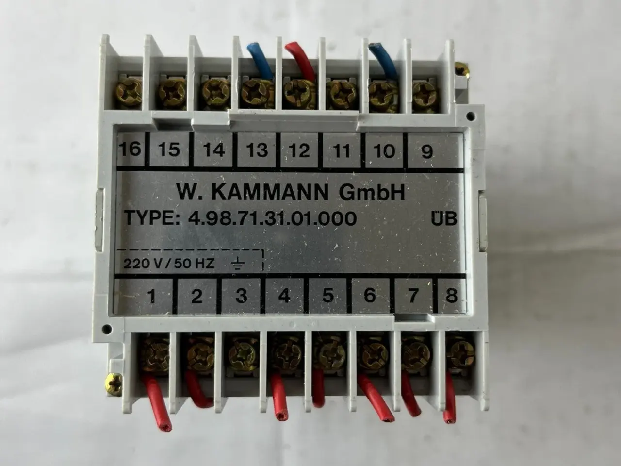 Billede 2 - W. KAMMANN GmbH 4.98.71.31.01.000 relæ / Interface