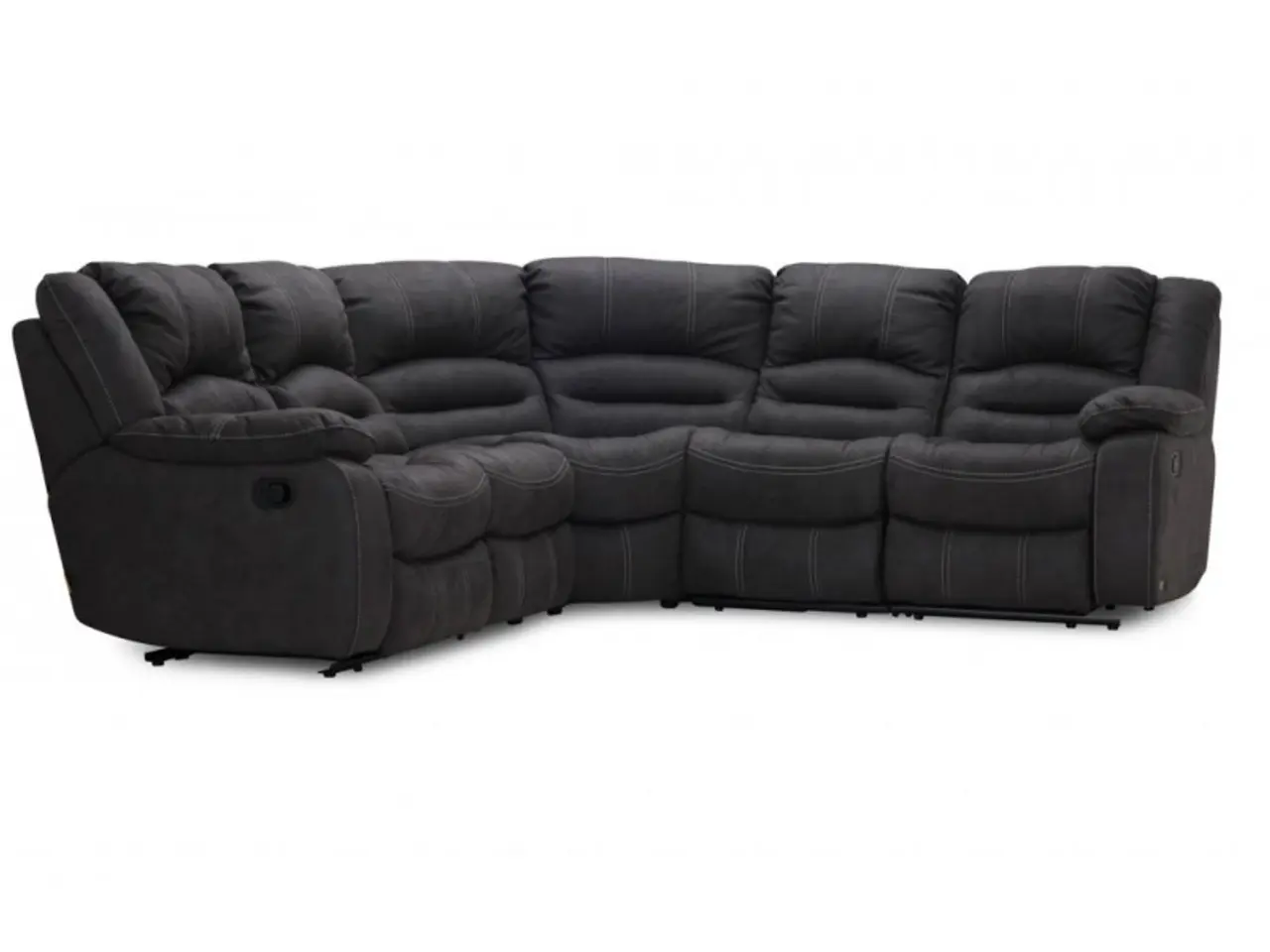 Billede 1 - Cinema Biografsofa Grå mikrofiber stof