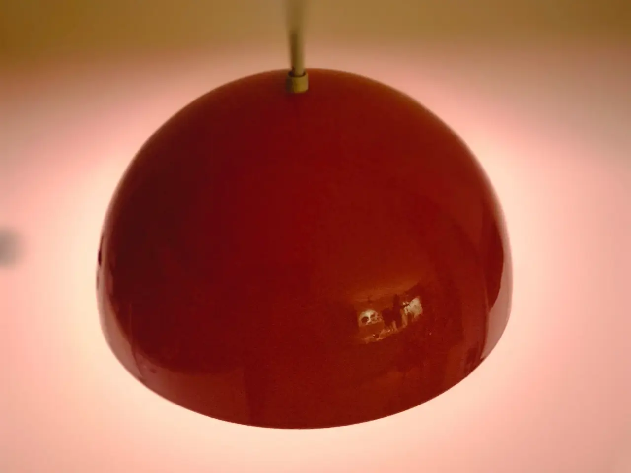 Billede 7 - Original Flowerpot i rødorange emalje