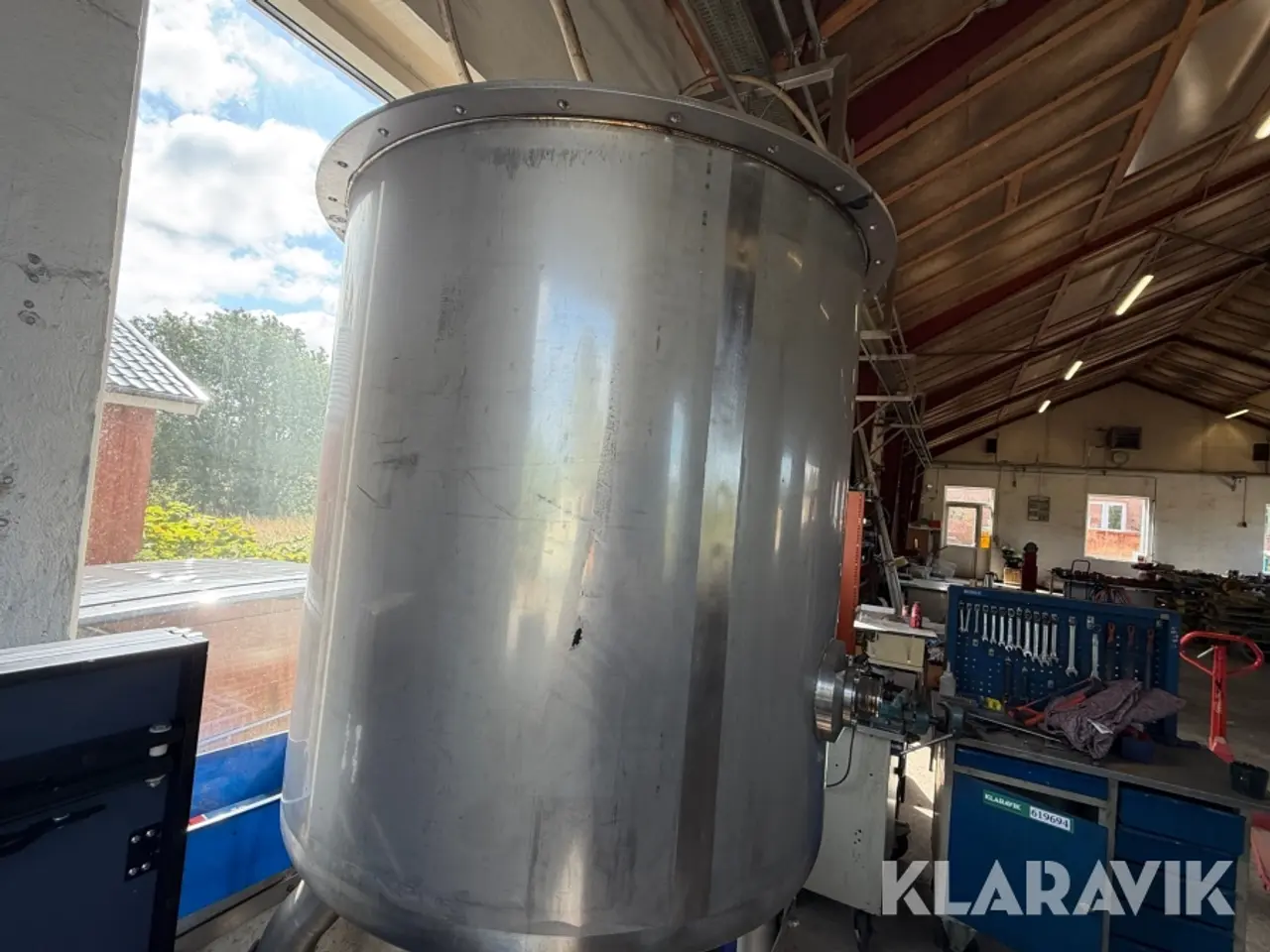 Billede 4 - Tank i rustfrit stål