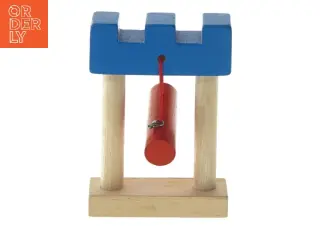 Trælegetøj med klokke fra Eddu Toy (str. 13x9x3 cm)