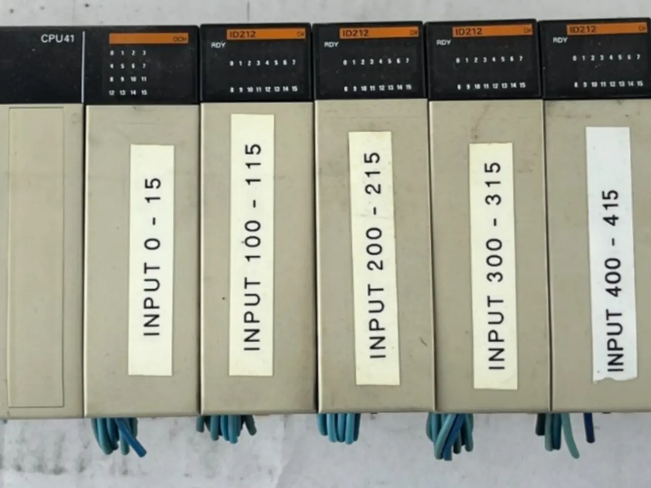 Billede 1 - Omron CQM1 CPU41 PLC System PA203 ID212 OD212 Rack