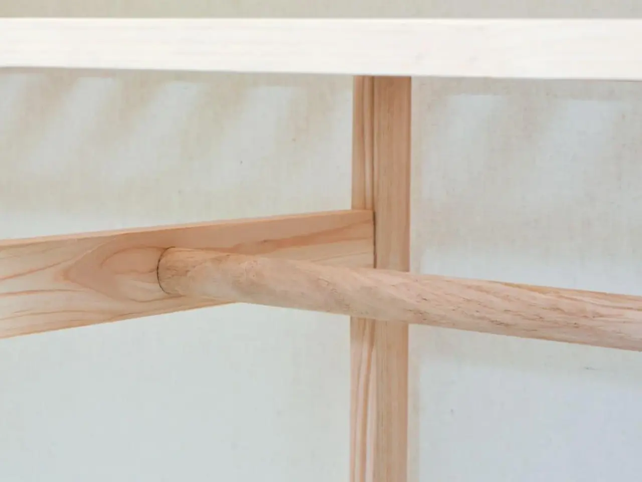 Billede 5 - Garderobe stof og fyrretræ 110 x 40 x 170 cm