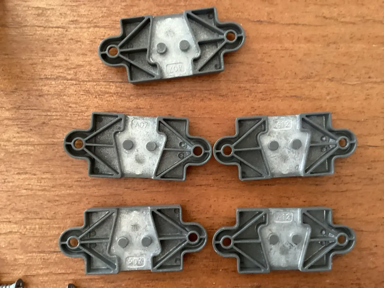 Billede 4 - 5 styk knager metal, industrielt look