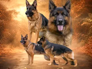 Schæferhvalpe