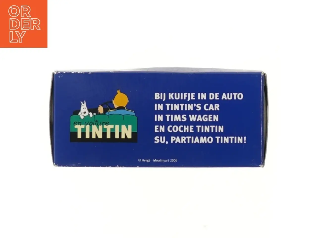 Billede 2 - Tintin bil model (str. 15,5x7 cm)