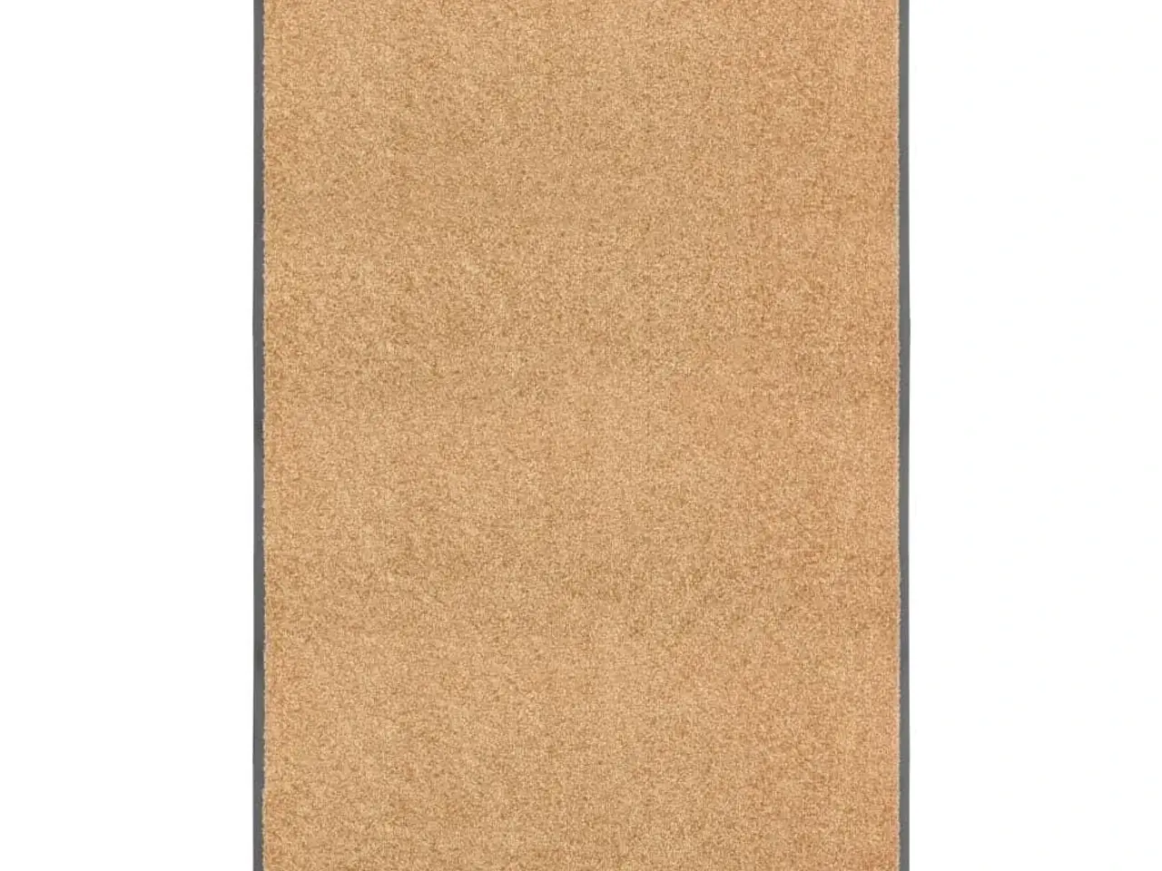 Billede 1 - Vaskbar dørmåtte 90x150 cm cremefarvet