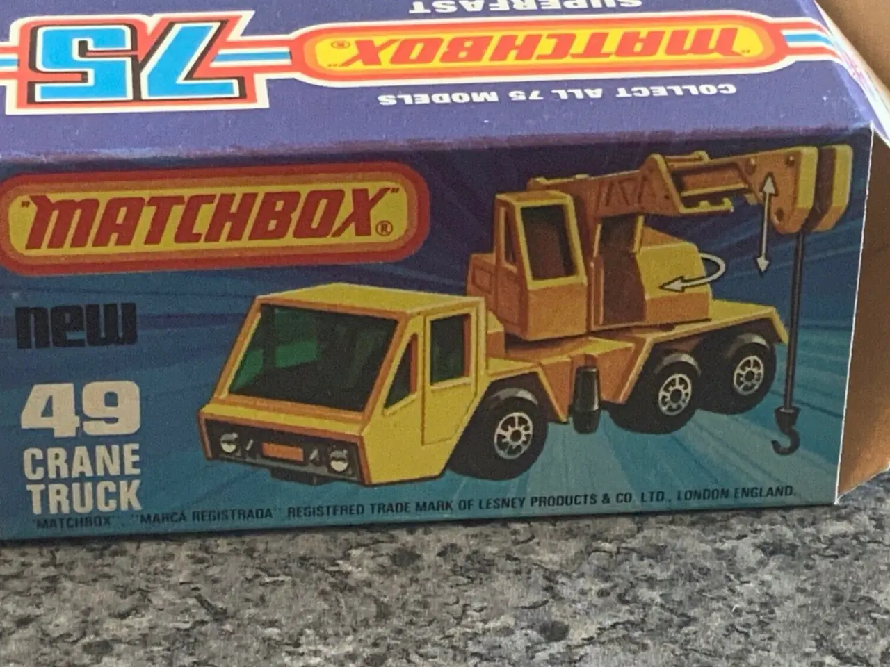 Billede 7 - Matchbox No. 49 Crane Truck, scale 1:66