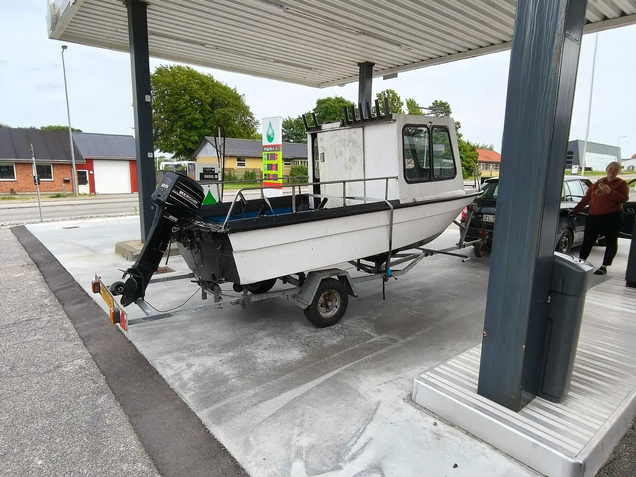 Billede 3 - Båd med trailer  og motor 