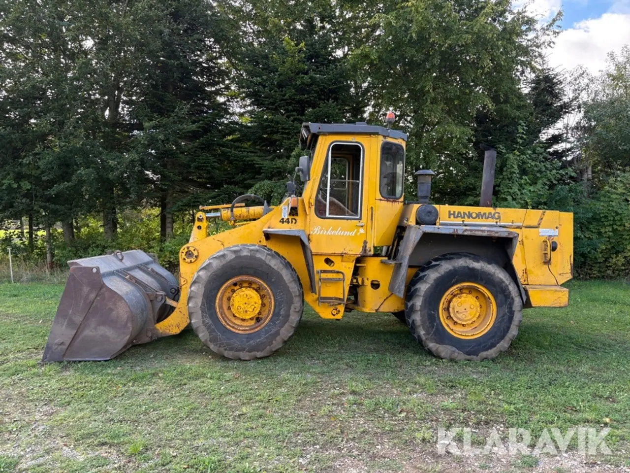Billede 2 - Gummiged Hanomag 44F - 12000kg