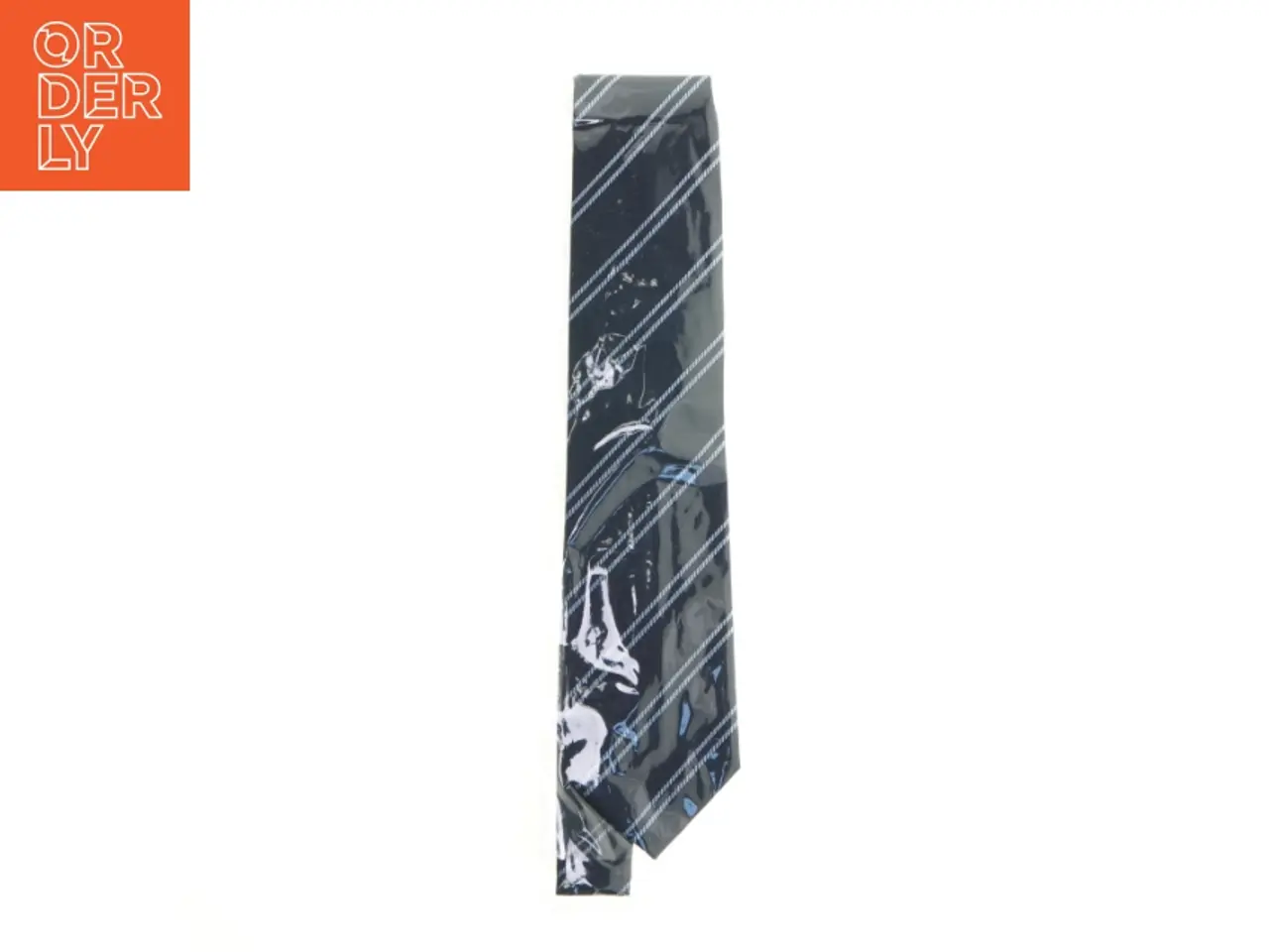 Billede 1 - Stribet slips fra Uidentificeret (str. 76 cm)