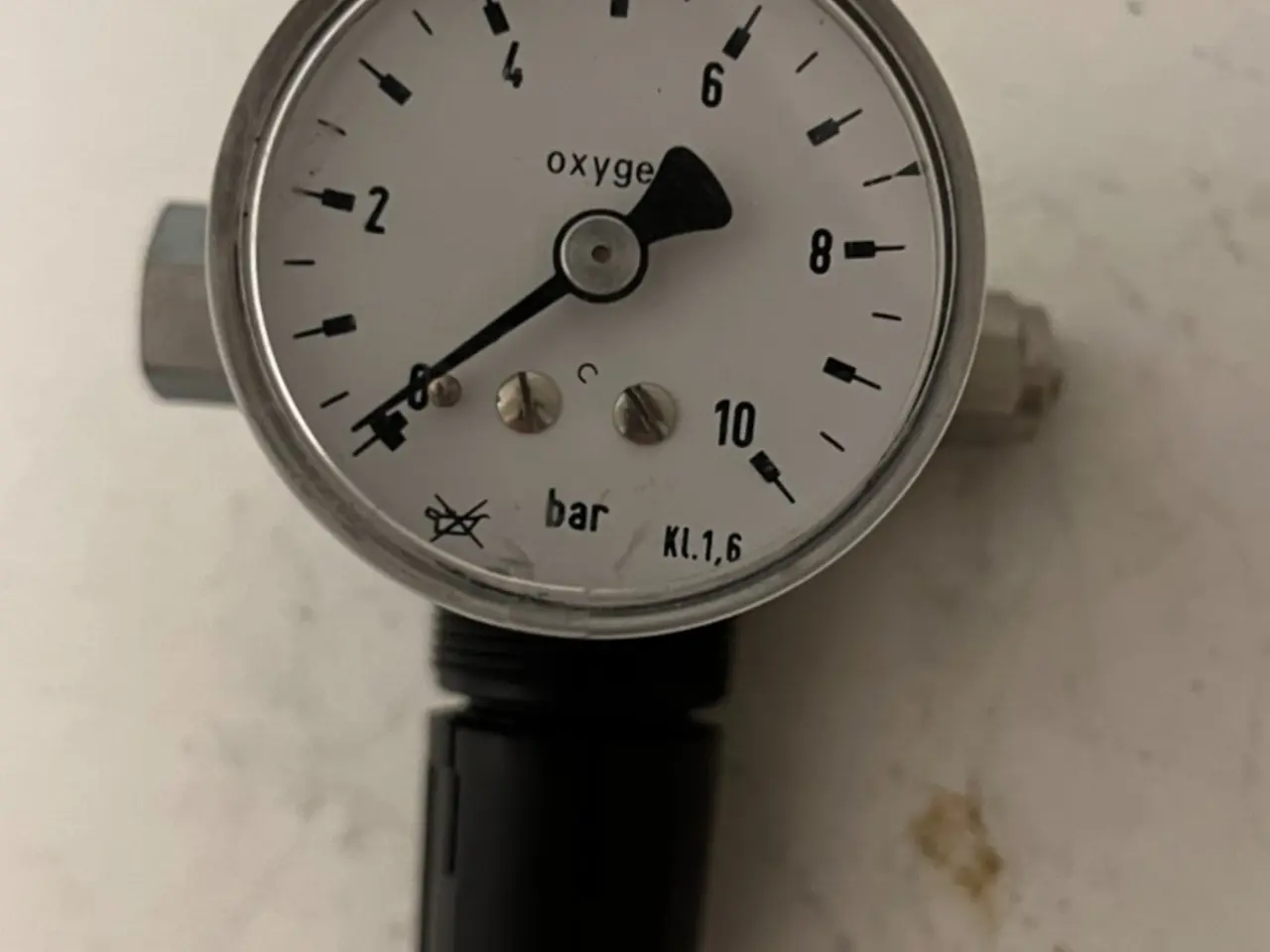 Billede 1 - Oxygen Pressure Regulator 0–10 bar Gauge Inline