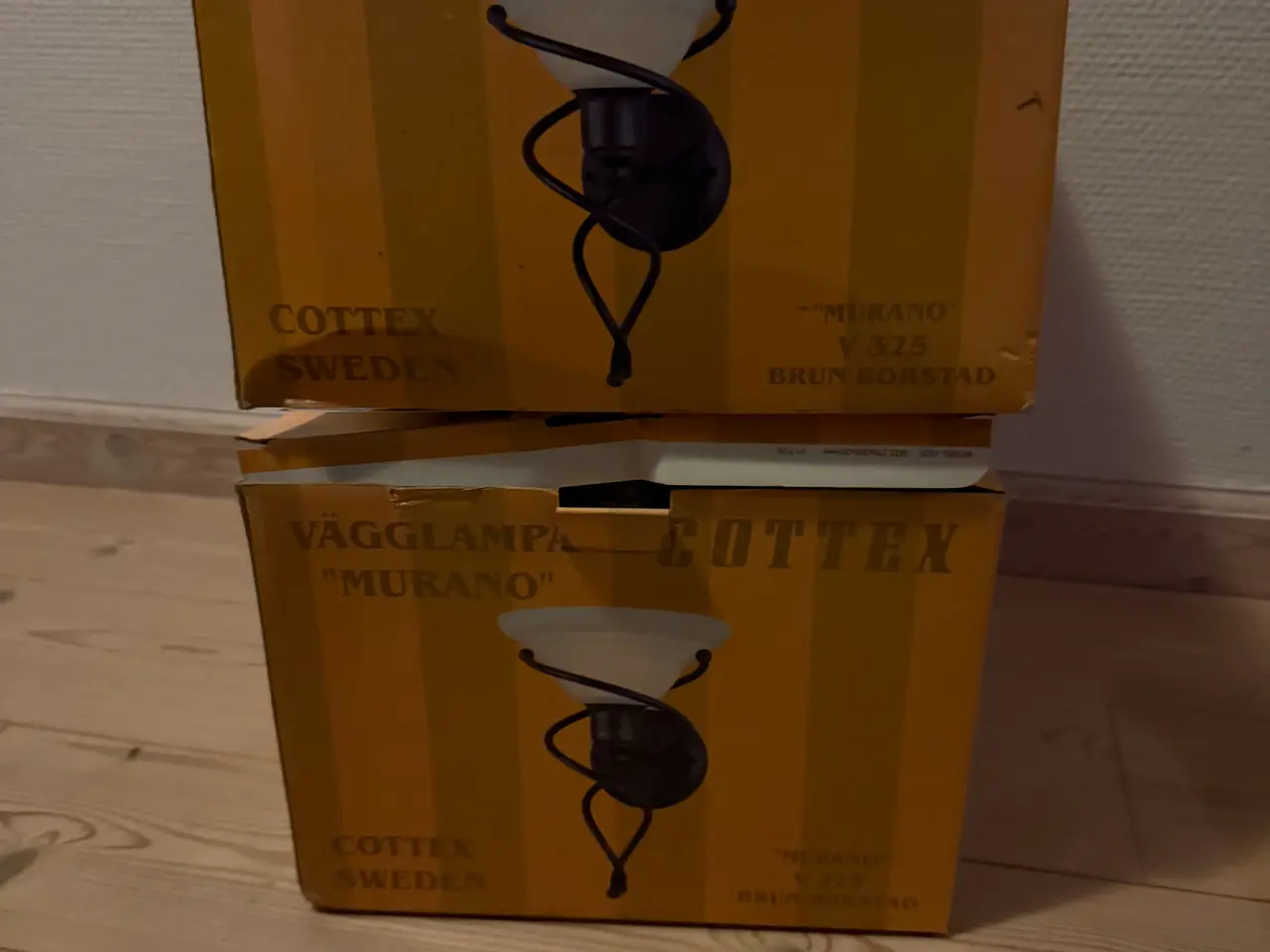 Billede 4 - Cottex “Murano” væglamper 