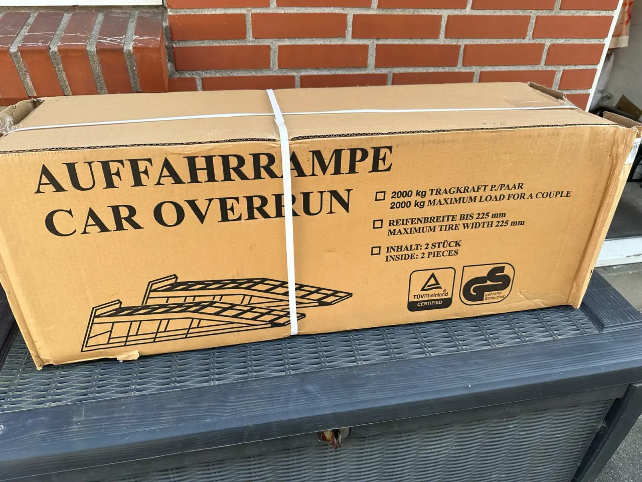 Billede 1 - Bilramper 2000 kg
