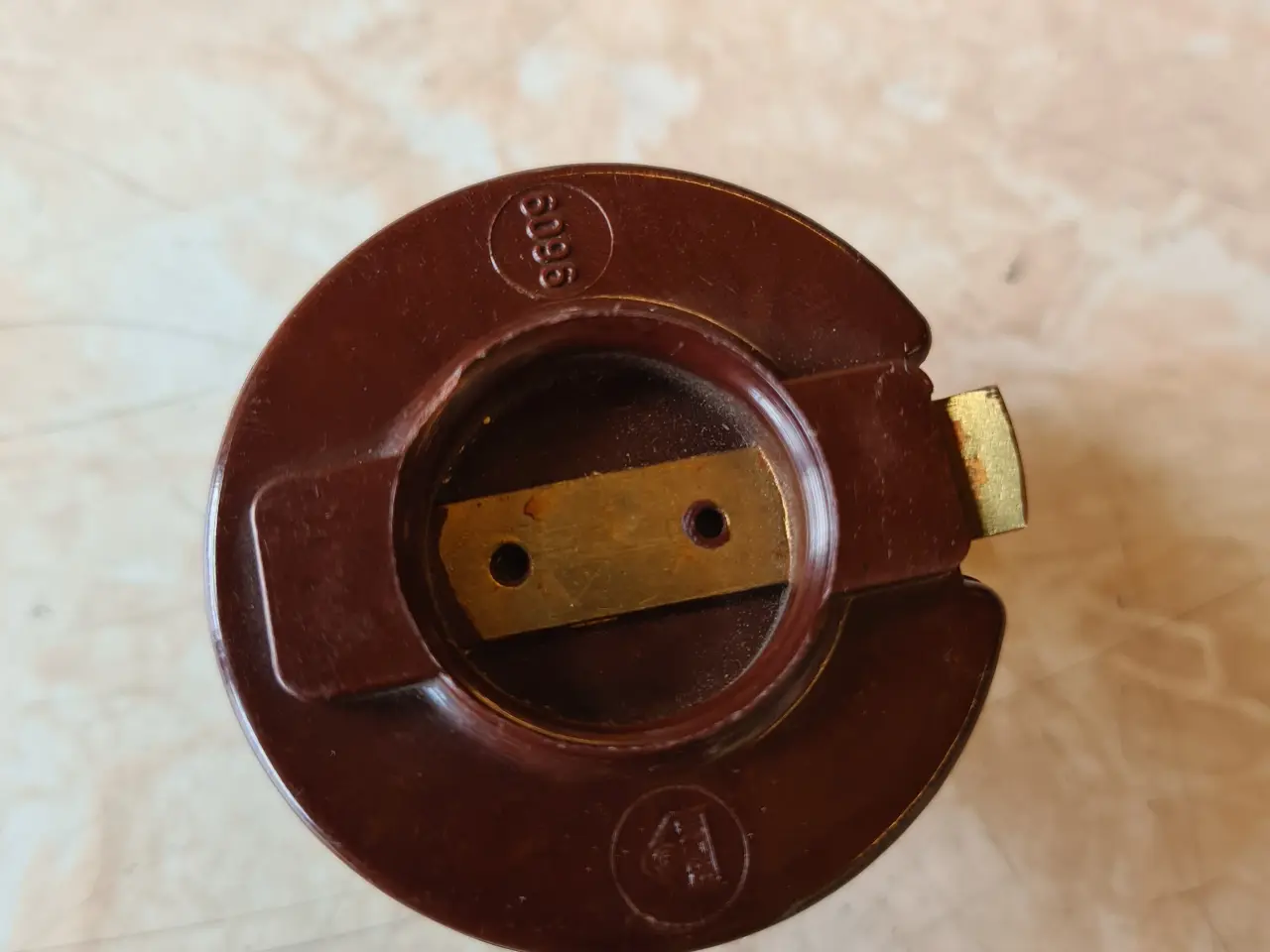Billede 3 - Rotor  til strømfordeler Fiat  600