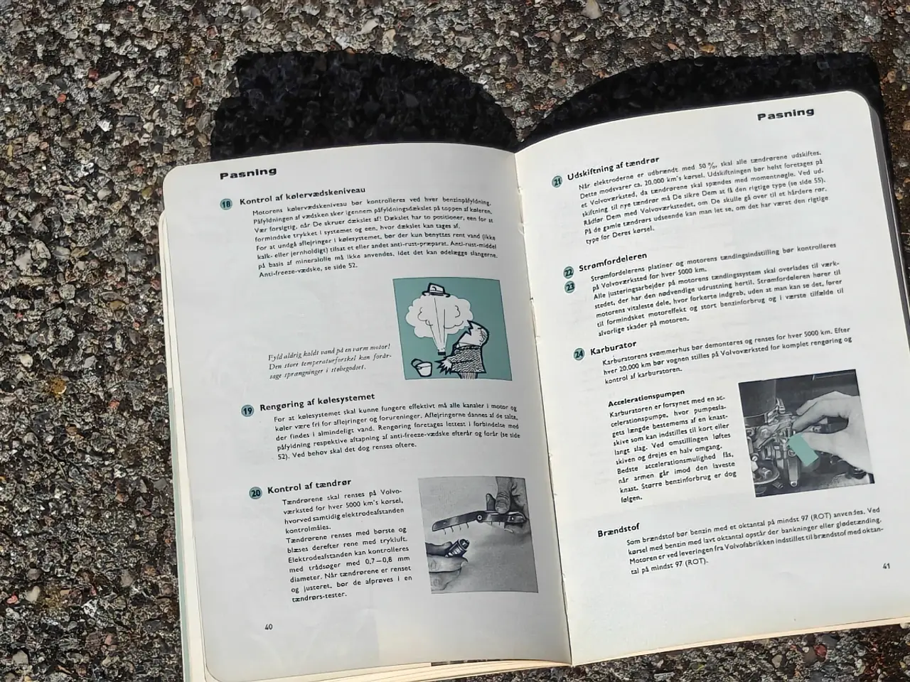 Billede 3 - Volvo P210 Instruktionsbog på Dansk