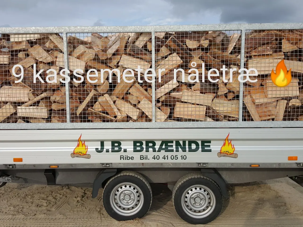 Billede 5 - TØRT BRÆNDE PÅ LAGER, LØVTRÆ ELLER NÅLETRÆ
