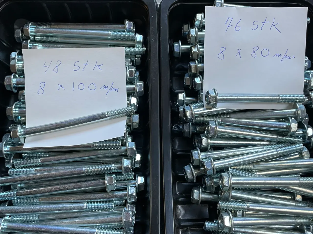 Billede 1 - Diverse 8 mm bolte