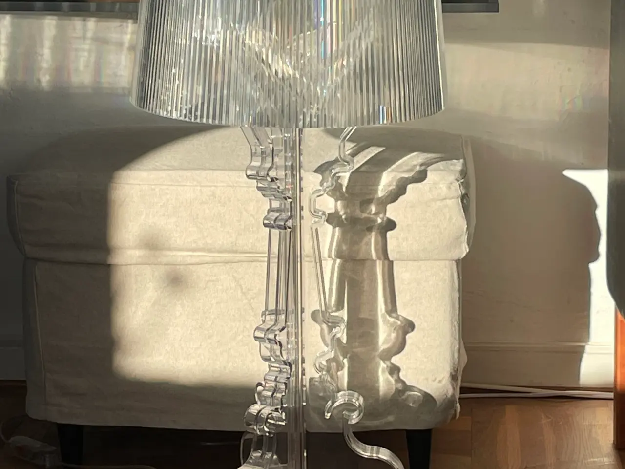 Billede 1 - Kartell lampe Krystal med Lysdæmper