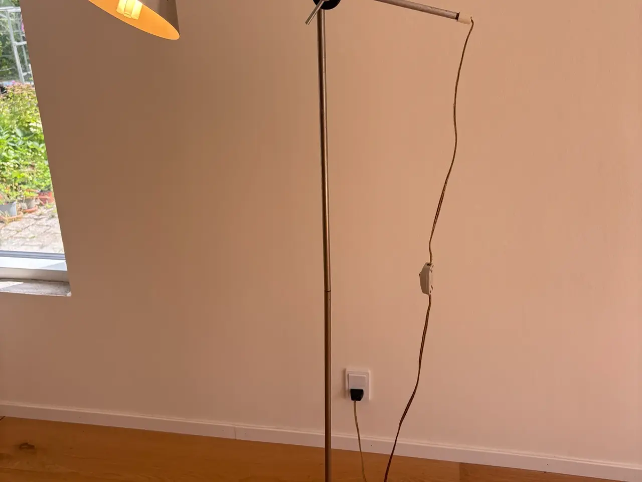 Billede 1 - Flot retro standerlampe/gulvlampe