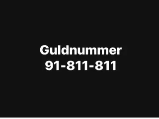 Guldnummer