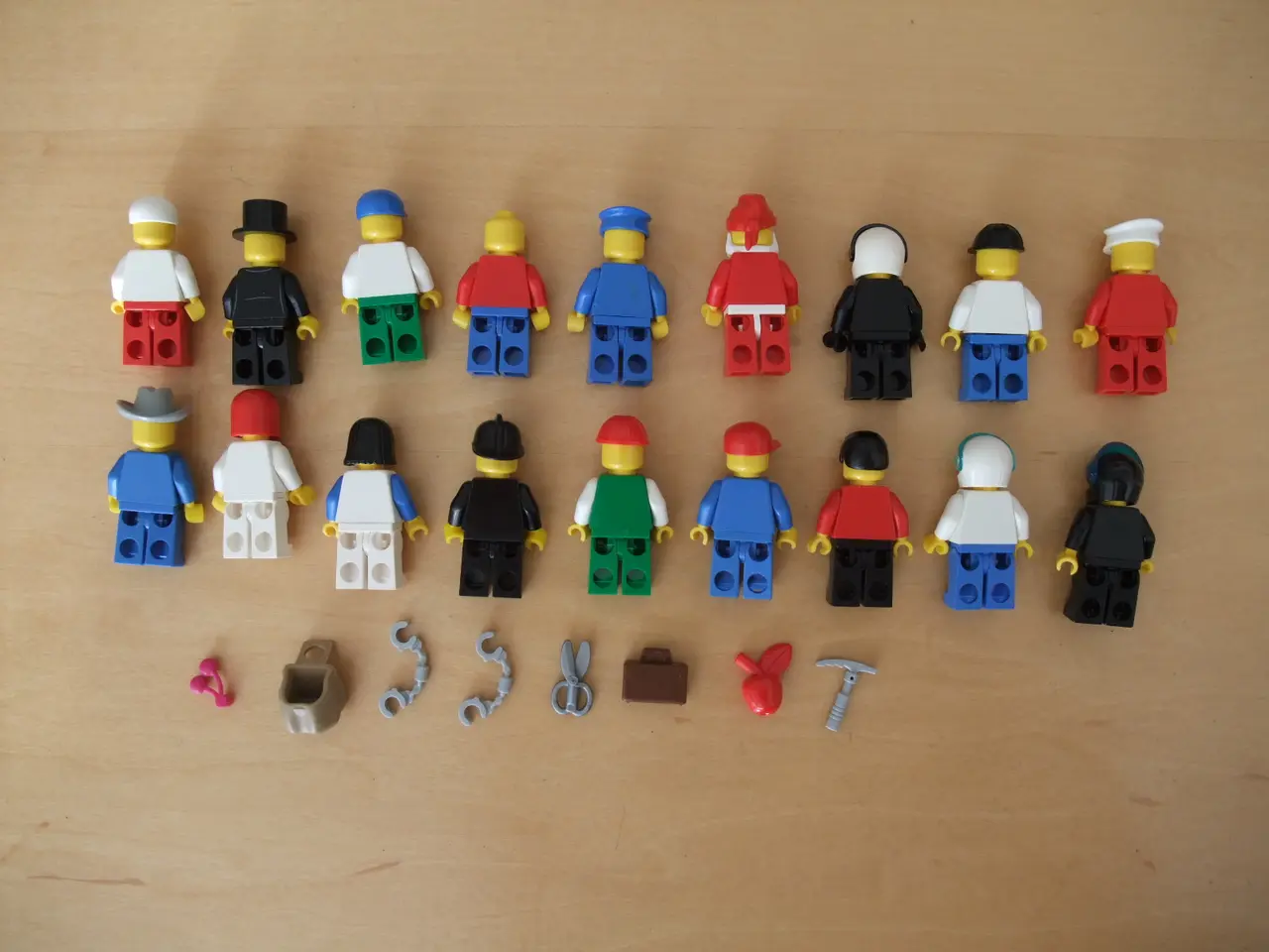 Billede 4 - Lego Town Figurer+Tilbehør