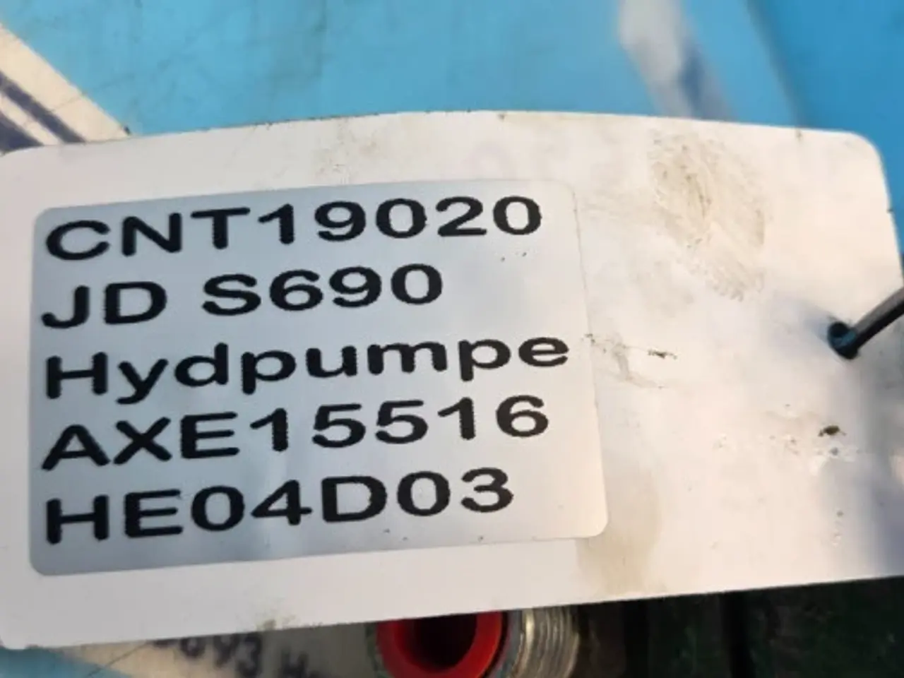 Billede 12 - John Deere S690 Hydraulikpumpe AXE15516